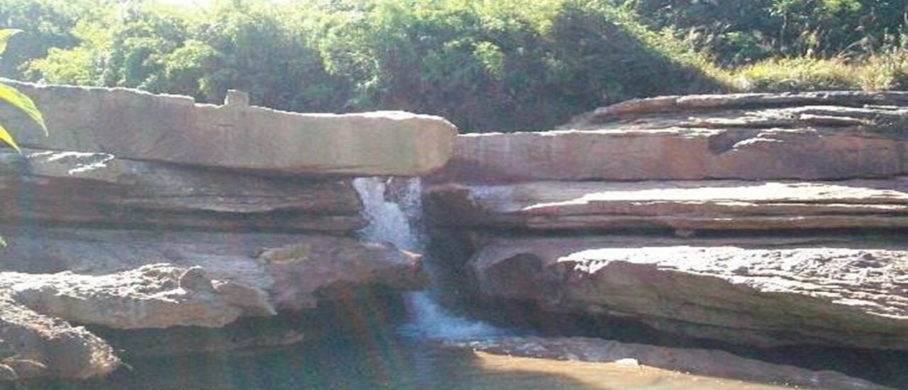 Saimika Resort Cherrapunji Meghalaya scenic waterfall and mountain view