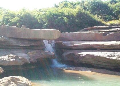 Saimika Resort Cherrapunji Meghalaya scenic waterfall and mountain view