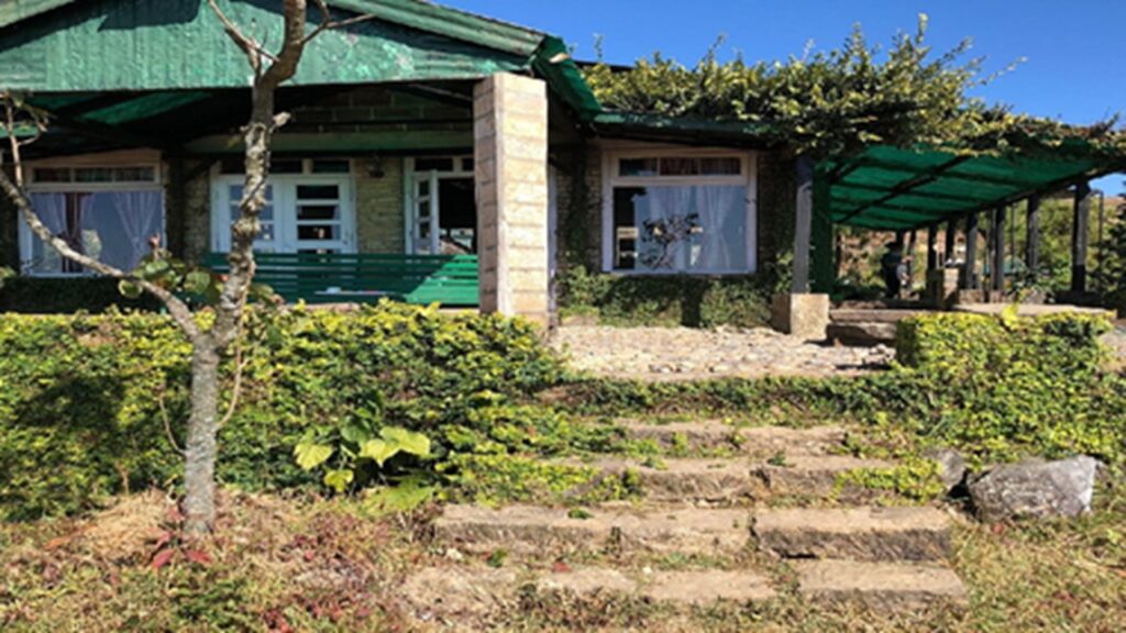Saimika Resort Meghalaya scenic hill view in Cherrapunji